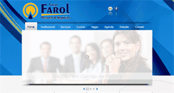 Desktop Screenshot of grupofarol.com.br