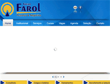 Tablet Screenshot of grupofarol.com.br